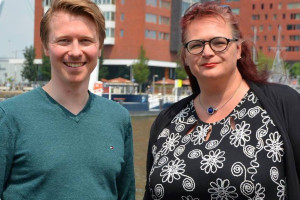 Bezoek Astrid Oosenbrug en Gerard Oosterwijk
